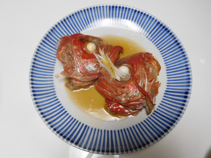 200円で買った金目鯛が超高級料理に変身！絶品の兜煮・ご飯に合う煮こごりの作り方